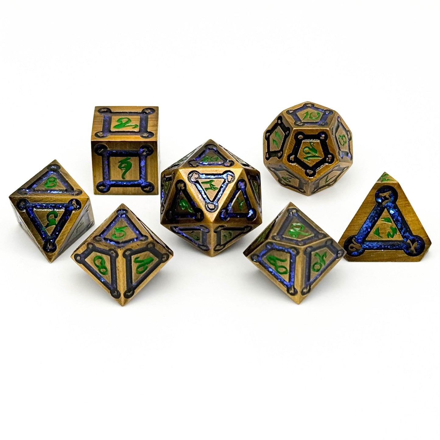 Spell Circle Mystery Dice Set Norse Foundry