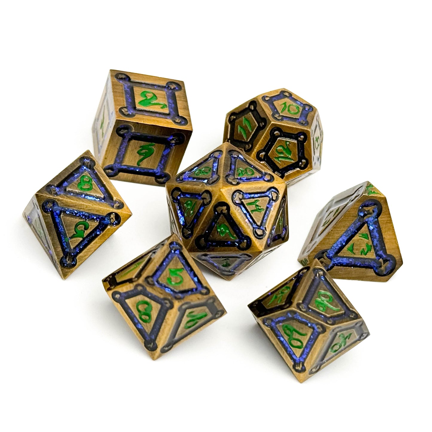 Spell Circle Mystery Dice Set Norse Foundry