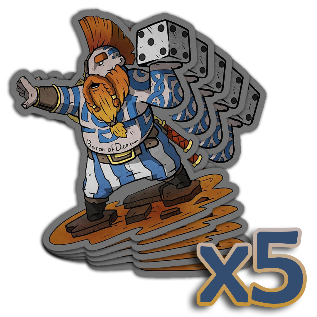 Premium Vinyl Stickers - Out of Play