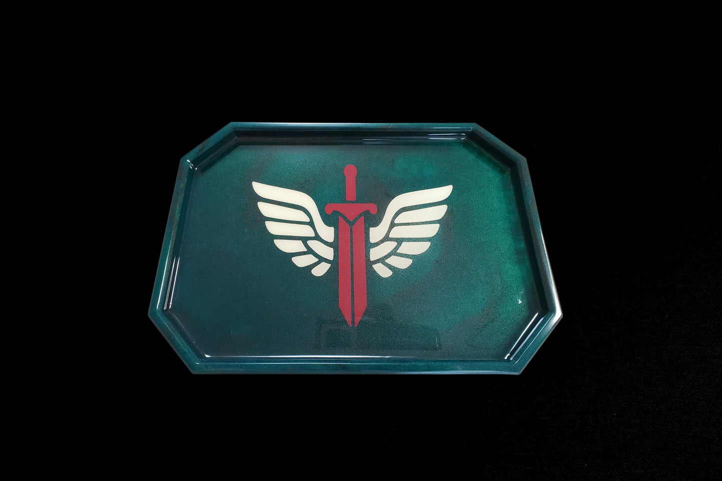 Hand-Cast Resin Dice Trays - Out of Play