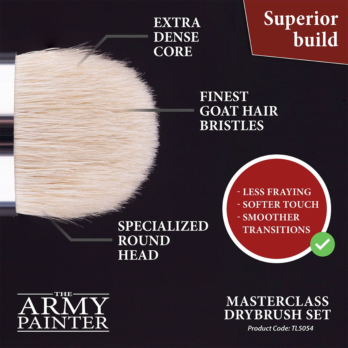 Army Painter Tools: Masterclass Drybrush Set