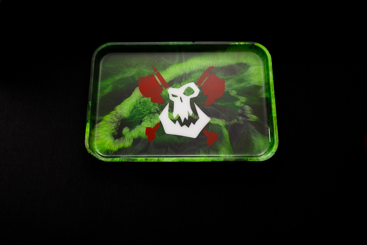 Hand-Cast Resin Dice Trays - Out of Play