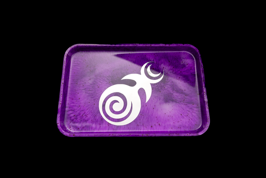 Hand-Cast Resin Dice Trays - Out of Play