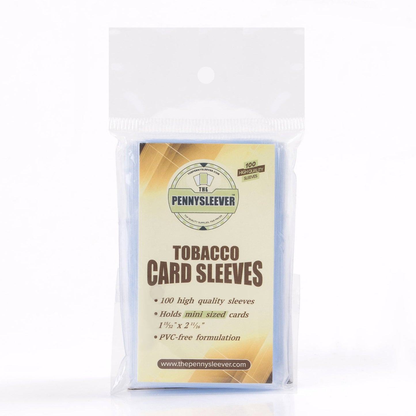 Tobacco Card Sleeves (100 count) The Pennysleever
