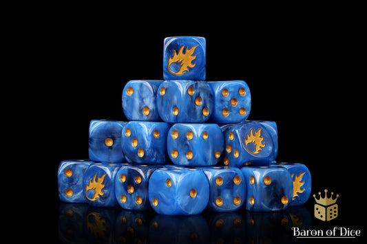 Twin Meteors Dice - Out of Play