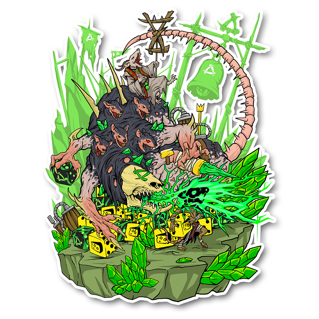 Premium Vinyl Stickers - Out of Play