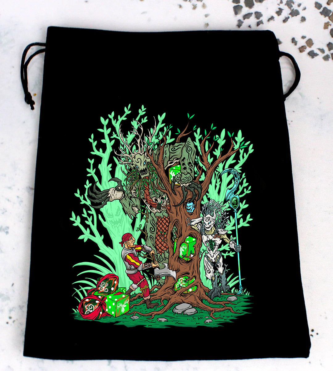 Premium Black Dice Bags - Out of Play
