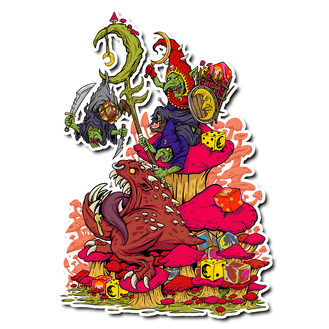 Premium Vinyl Stickers - Out of Play