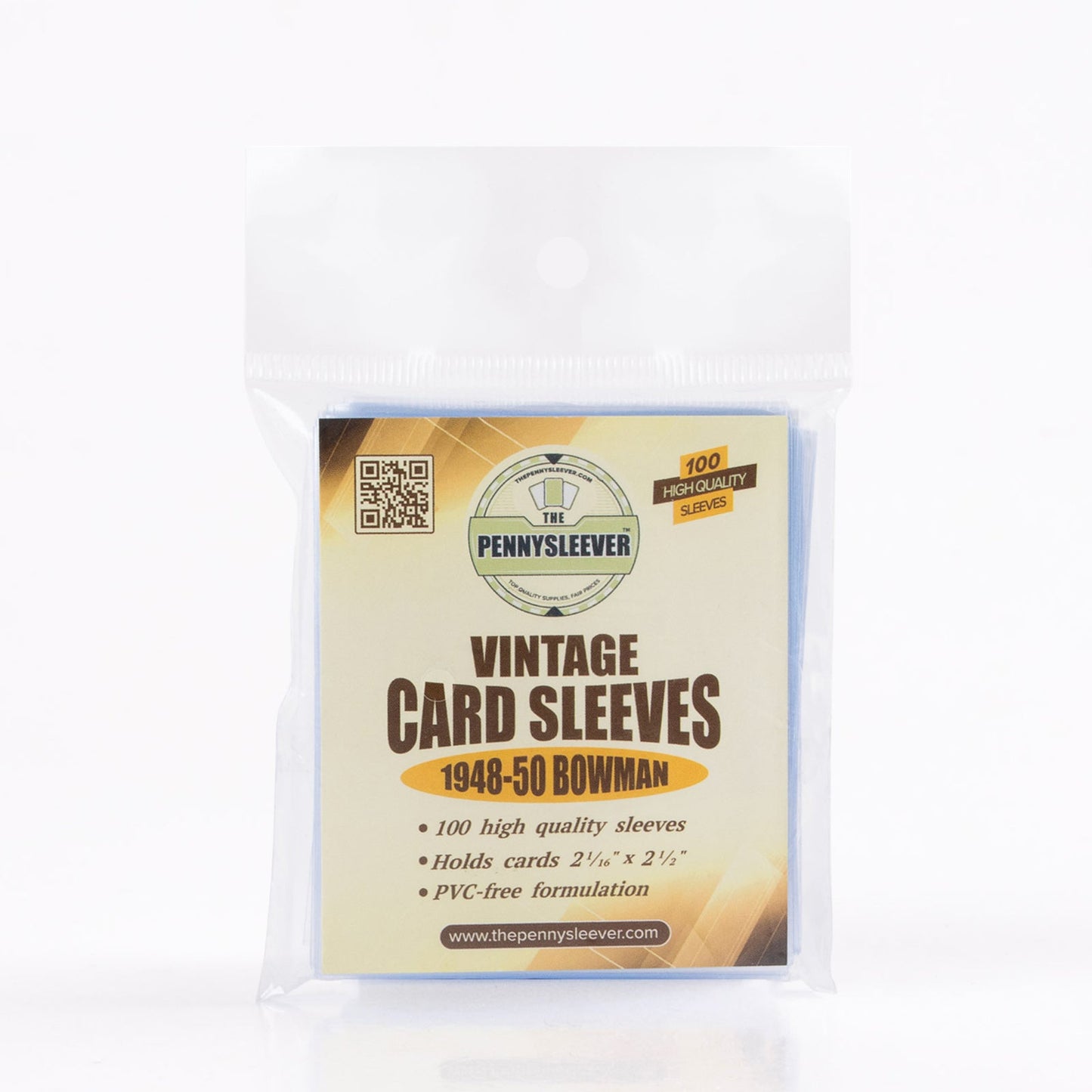 Vintage Card Sleeves 1948-50 Bowman (100 count) The Pennysleever