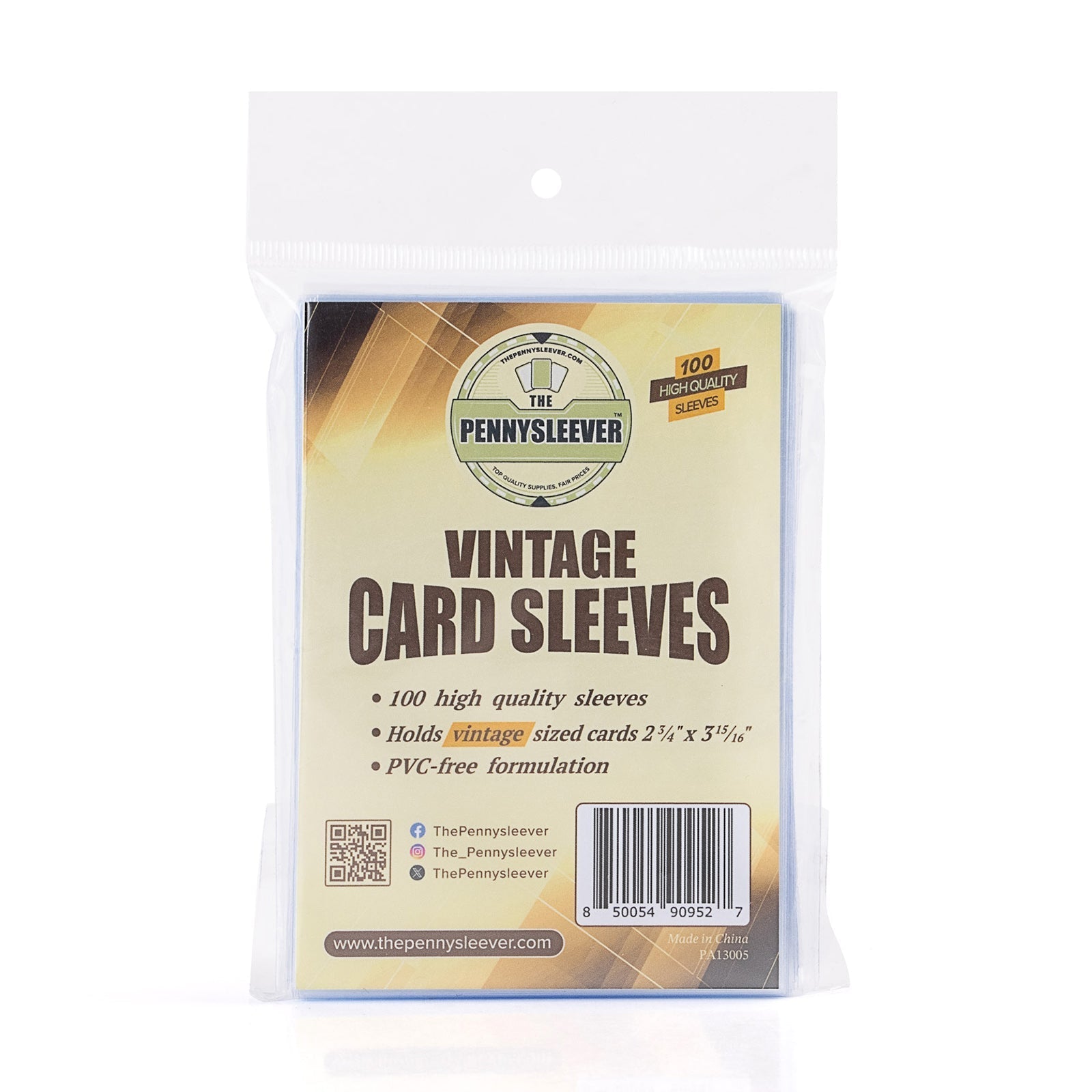 Vintage Card Sleeves (100 count) - Out of Play