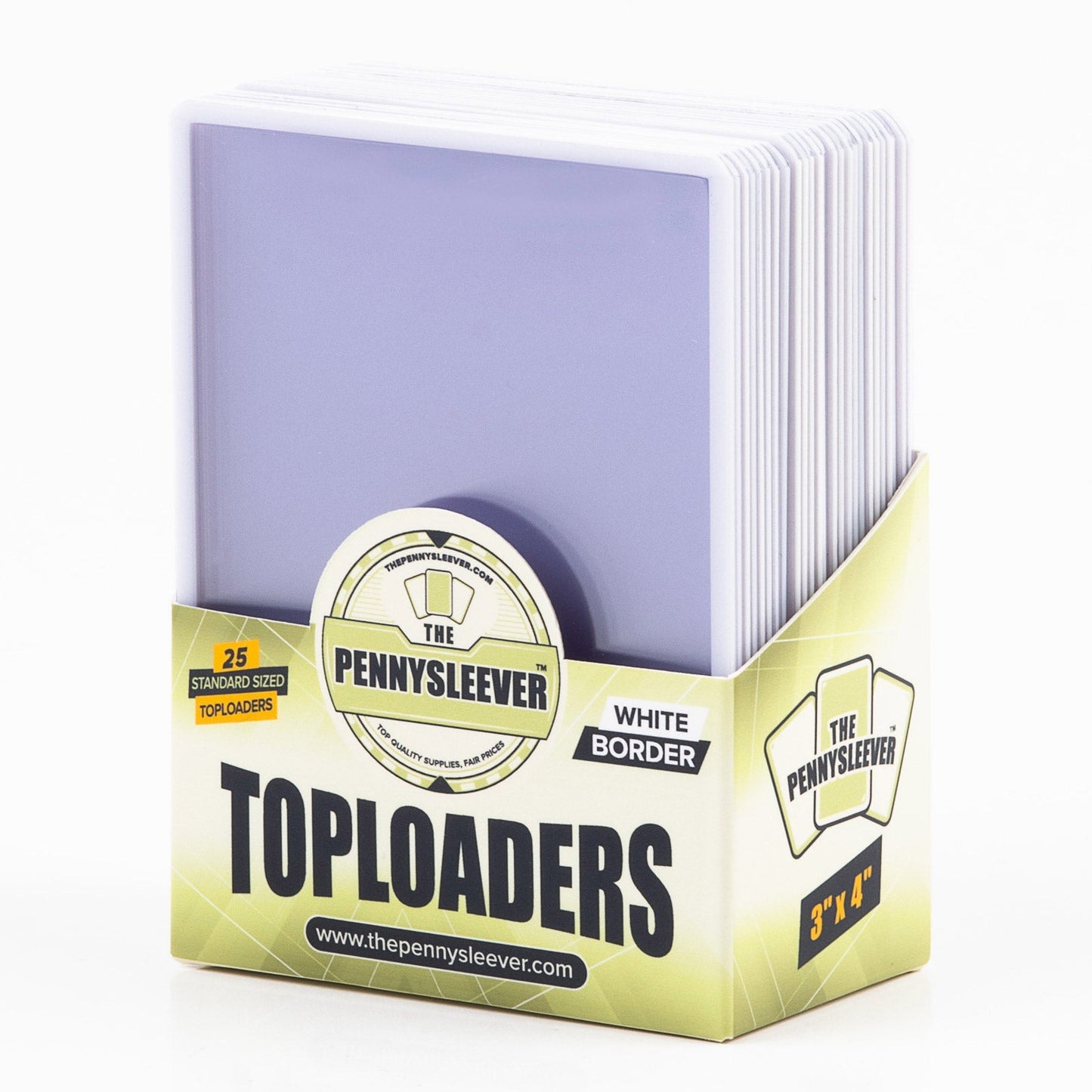 35 pt Colored Border Toploader (25 count) The Pennysleever