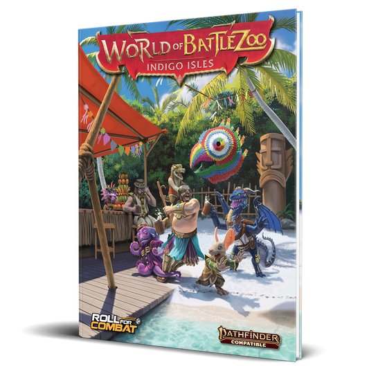 World of Battlezoo: Indigo Isles Hardcover & PDF - Out of Play
