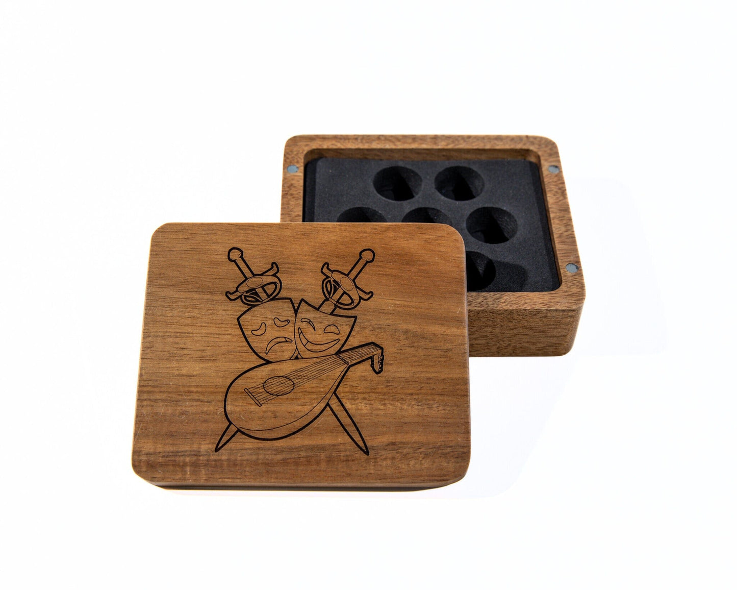 Bard Wooden Dice Case Easy Roller Dice Company