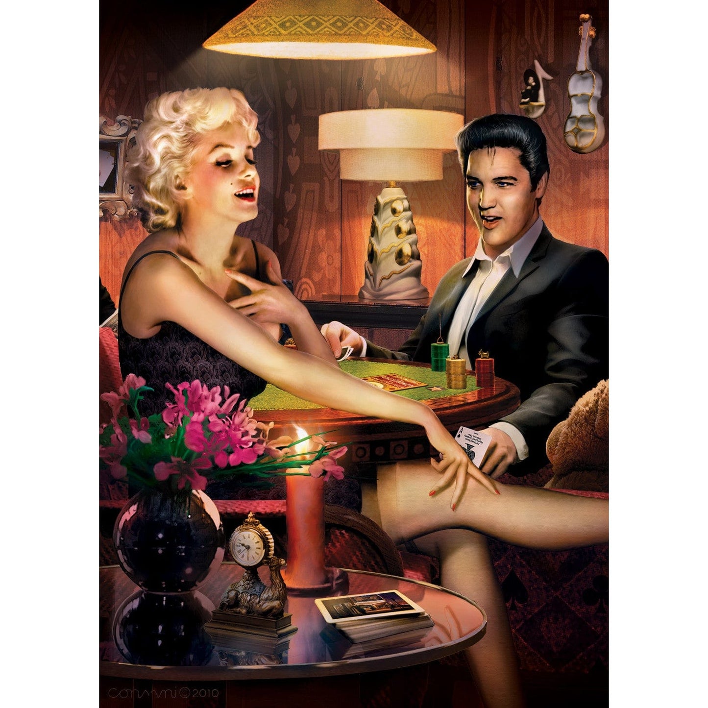 Legends - Two Pair 1000 Piece Jigsaw Puzzle - Out of Play