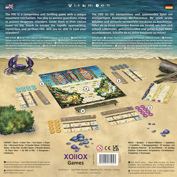The Fog: Escape from Paradise - Board Game - Out of Play