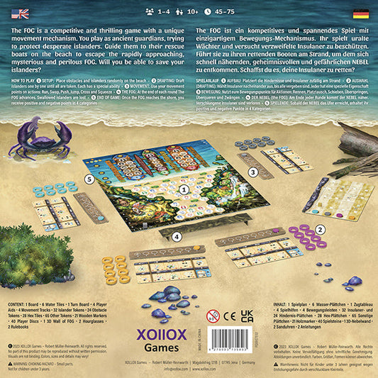 The Fog: Escape from Paradise - Board Game - Out of Play