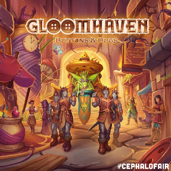 Gloomhaven - Buttons & Bugs - Out of Play