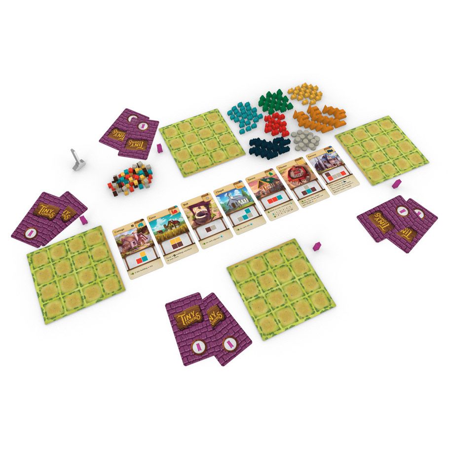 Tiny Towns - Board Game - Out of Play