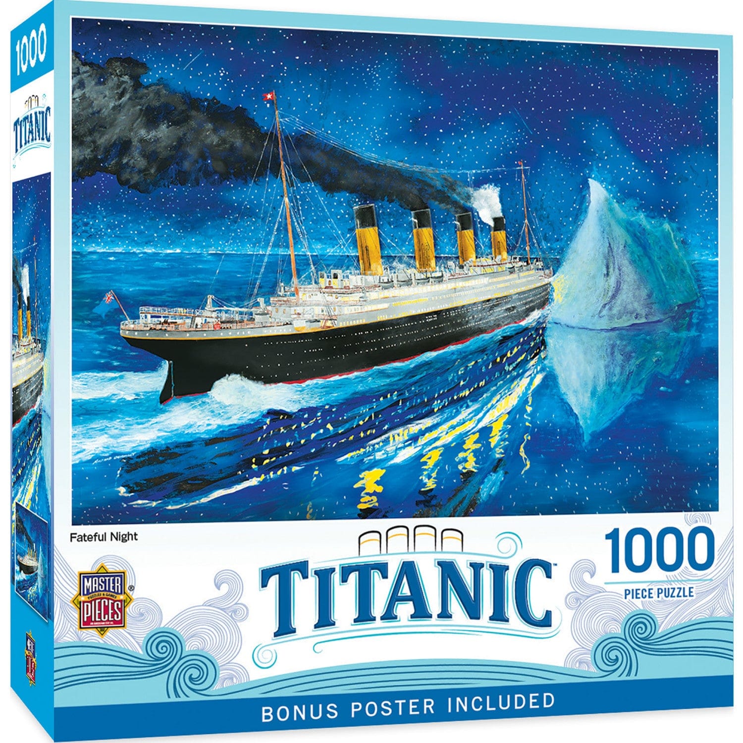 Titanic - Fateful Night 1000 Piece Jigsaw Puzzle - Out of Play