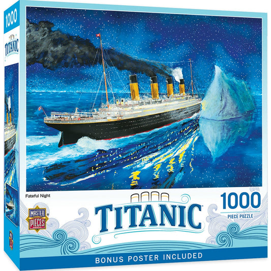 Titanic - Fateful Night 1000 Piece Jigsaw Puzzle - Out of Play