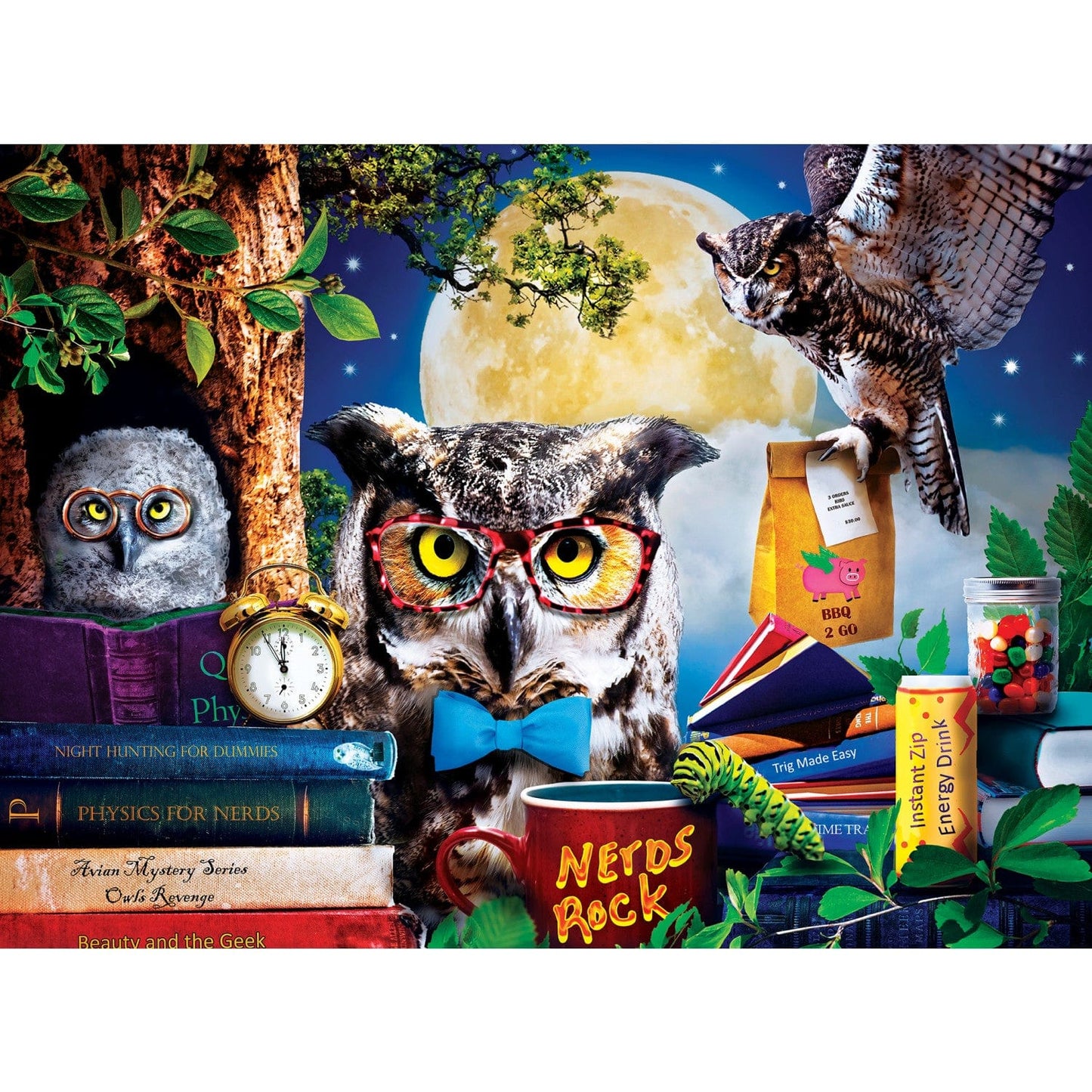 Wild & Whimsical - 500 Piece Jigsaw Puzzles 4 Pack - Out of Play