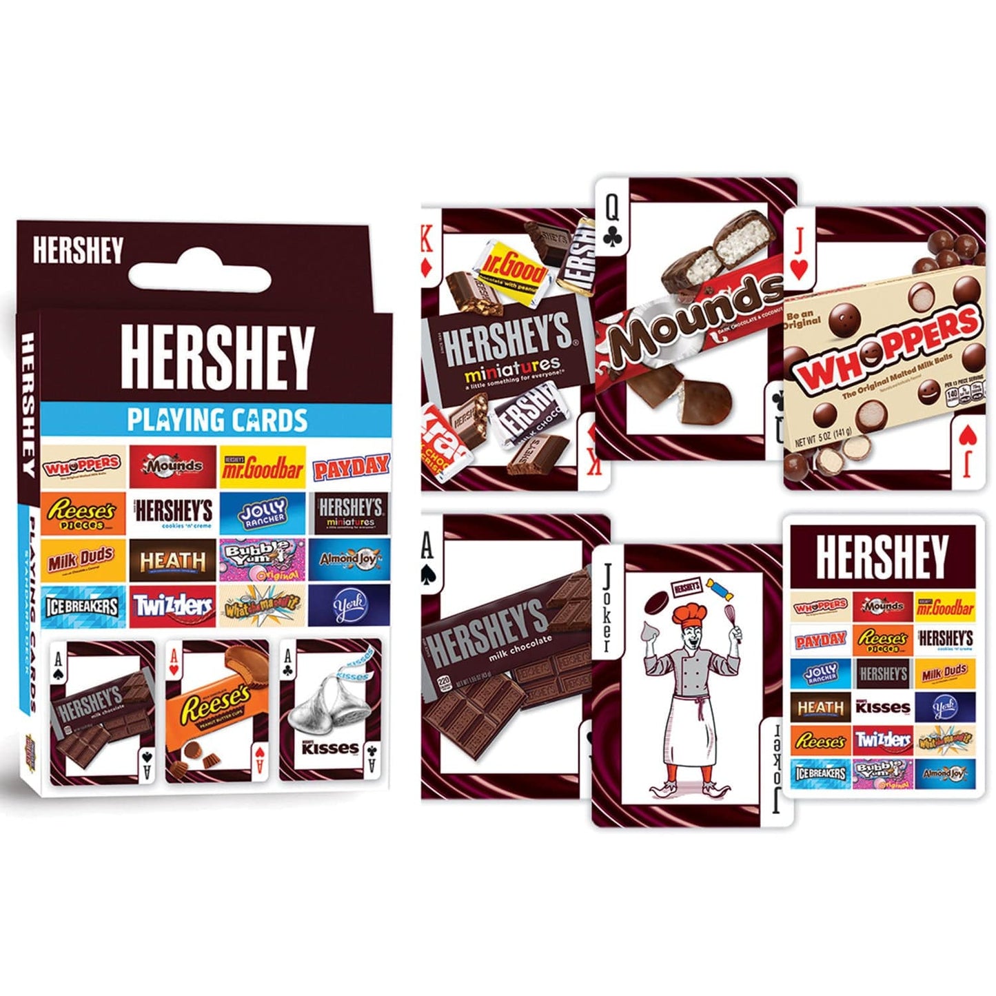 Hershey's Playing Cards - 54 Card Deck MasterPieces Puzzle Company INC