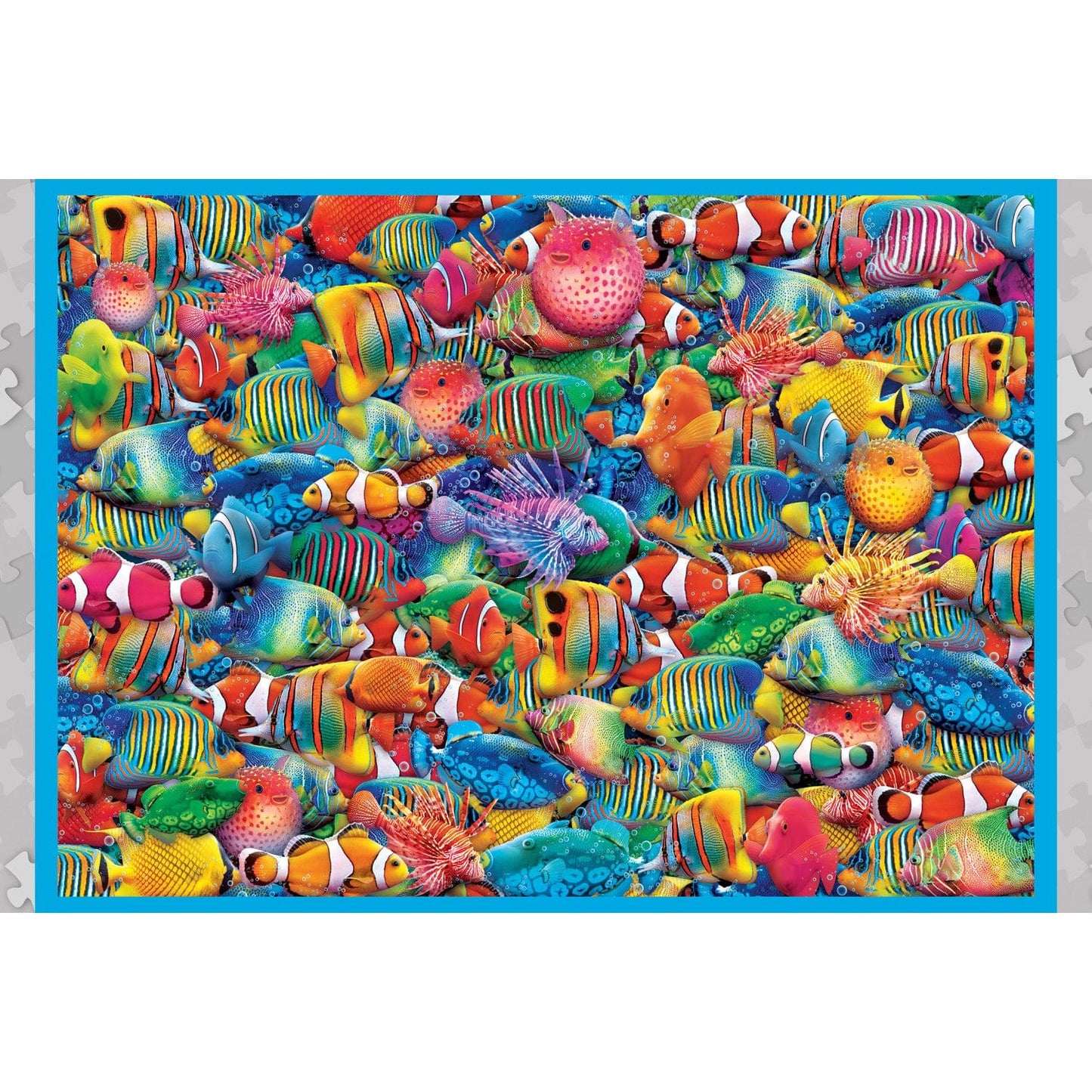 World's Smallest - Rainbow Flow 1000 Piece Jigsaw Puzzle - Out of Play