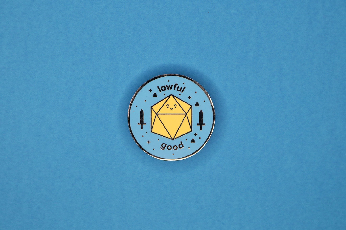 Lawful Good Alignment Hard Enamel Pin