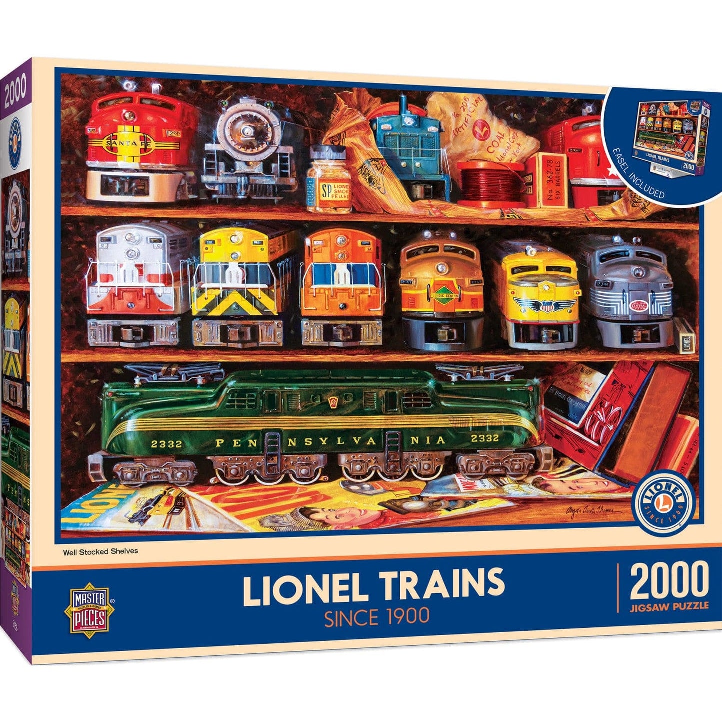 Signature Collection - Well Stocked Shelves 2000 Piece Jigsaw Puzzle - Out of Play