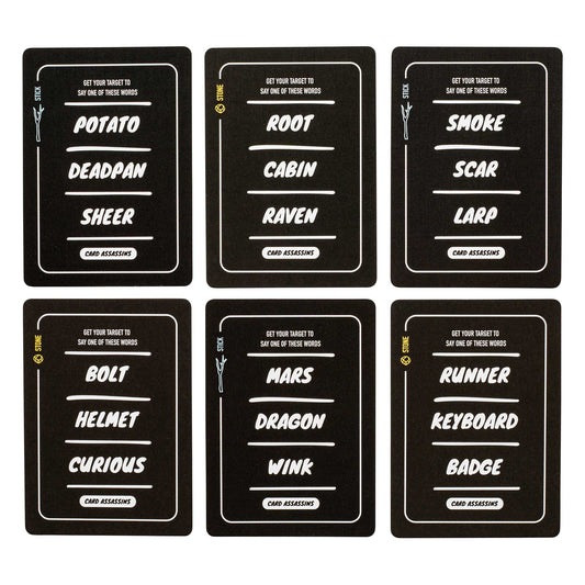 Card Assassins Expansion: Sticks & Stones - Out of Play
