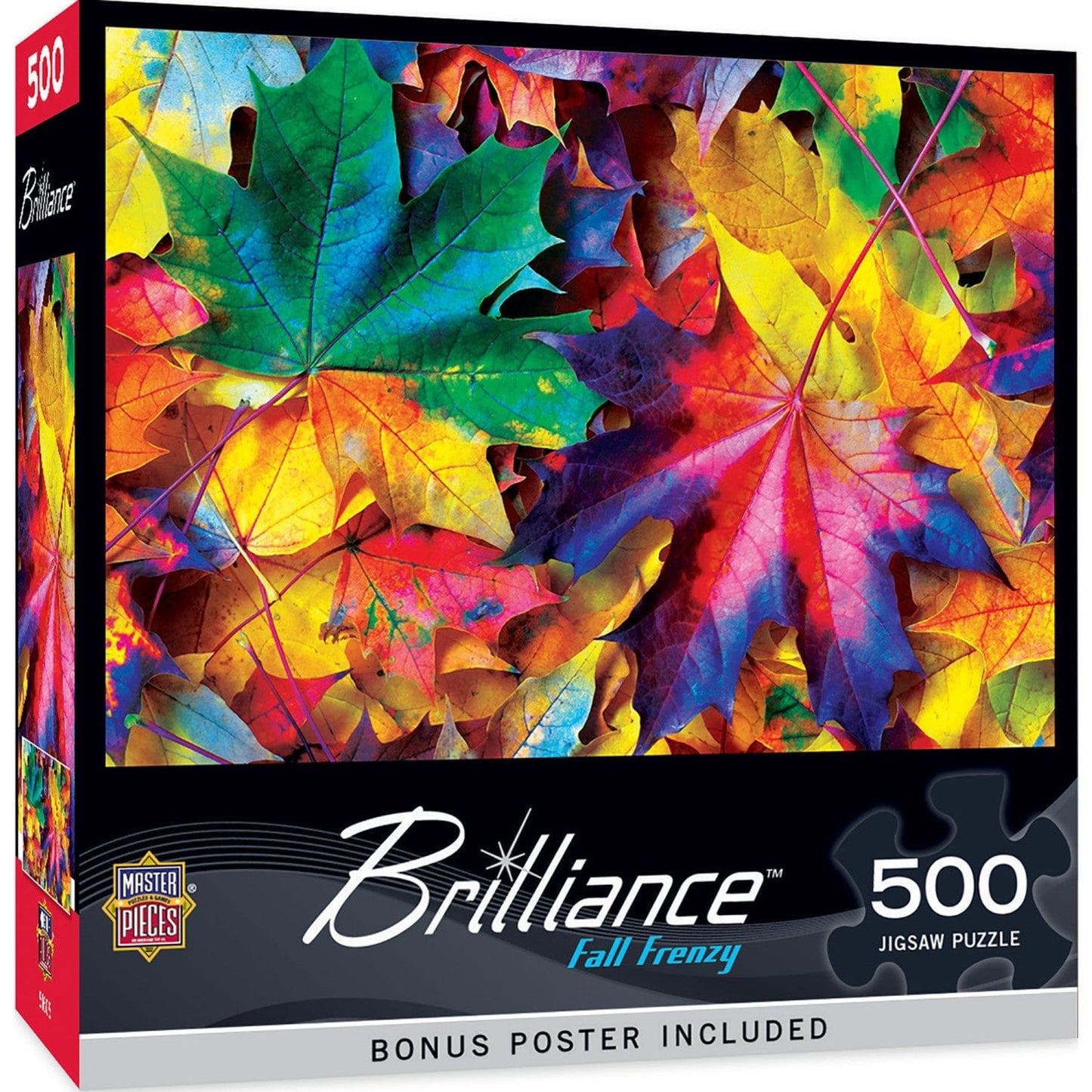 Brilliance - Fall Frenzy 500 Piece Jigsaw Puzzle - Out of Play