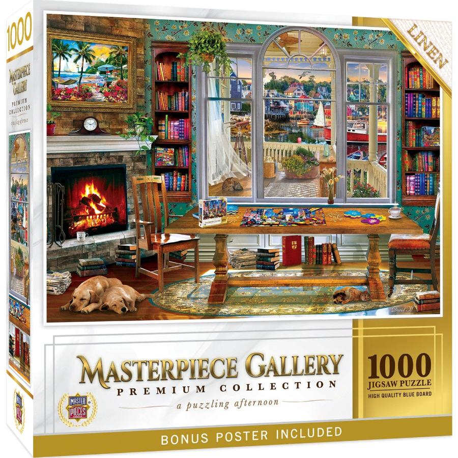 Masterpiece Gallery - A Puzzling Afternoon 1000 Piece Jigsaw Puzzle - Out of Play