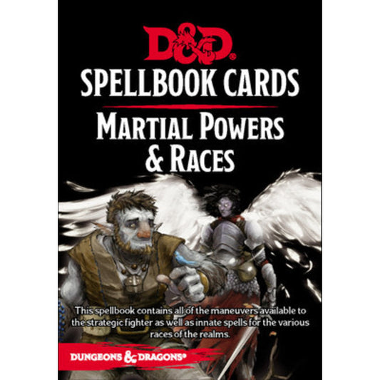Dungeons & Dragons - Spellbook Cards - Martial Powers & Races - Out of Play