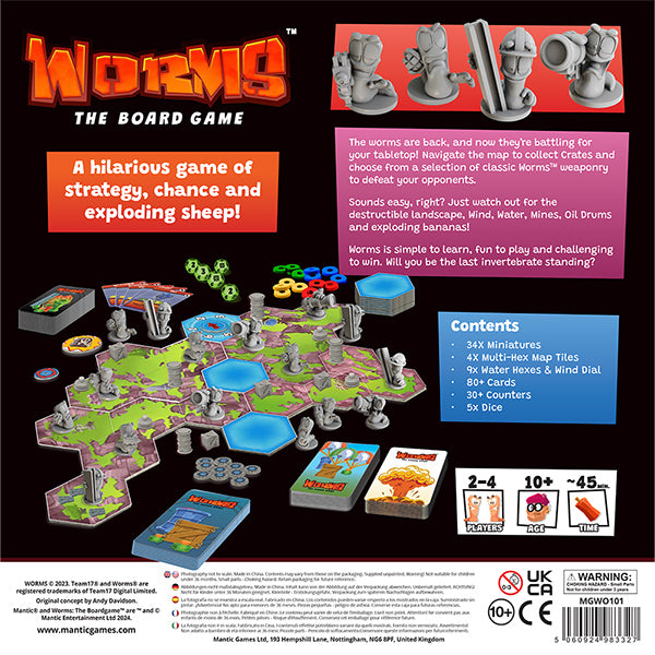 Worms: The Board Game PunkOuter Games