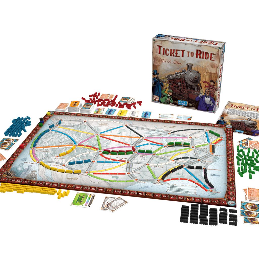 Ticket to Ride - Board Game - Out of Play