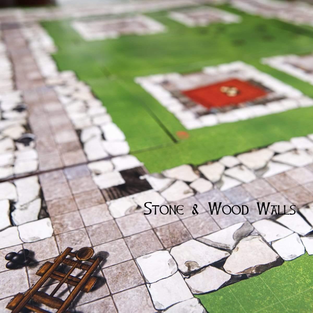 Modular Fortification Castle Tiles - Out of Play
