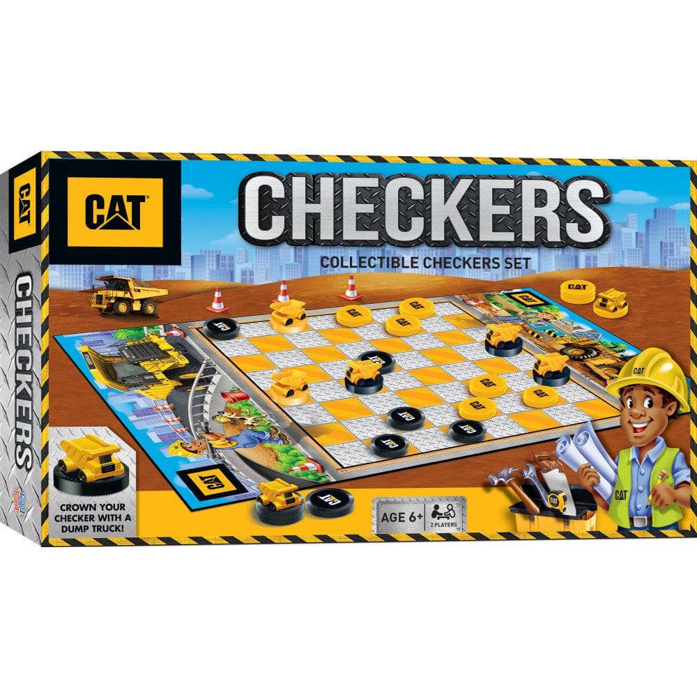 CAT - Caterpillar Checkers Board Game - Out of Play