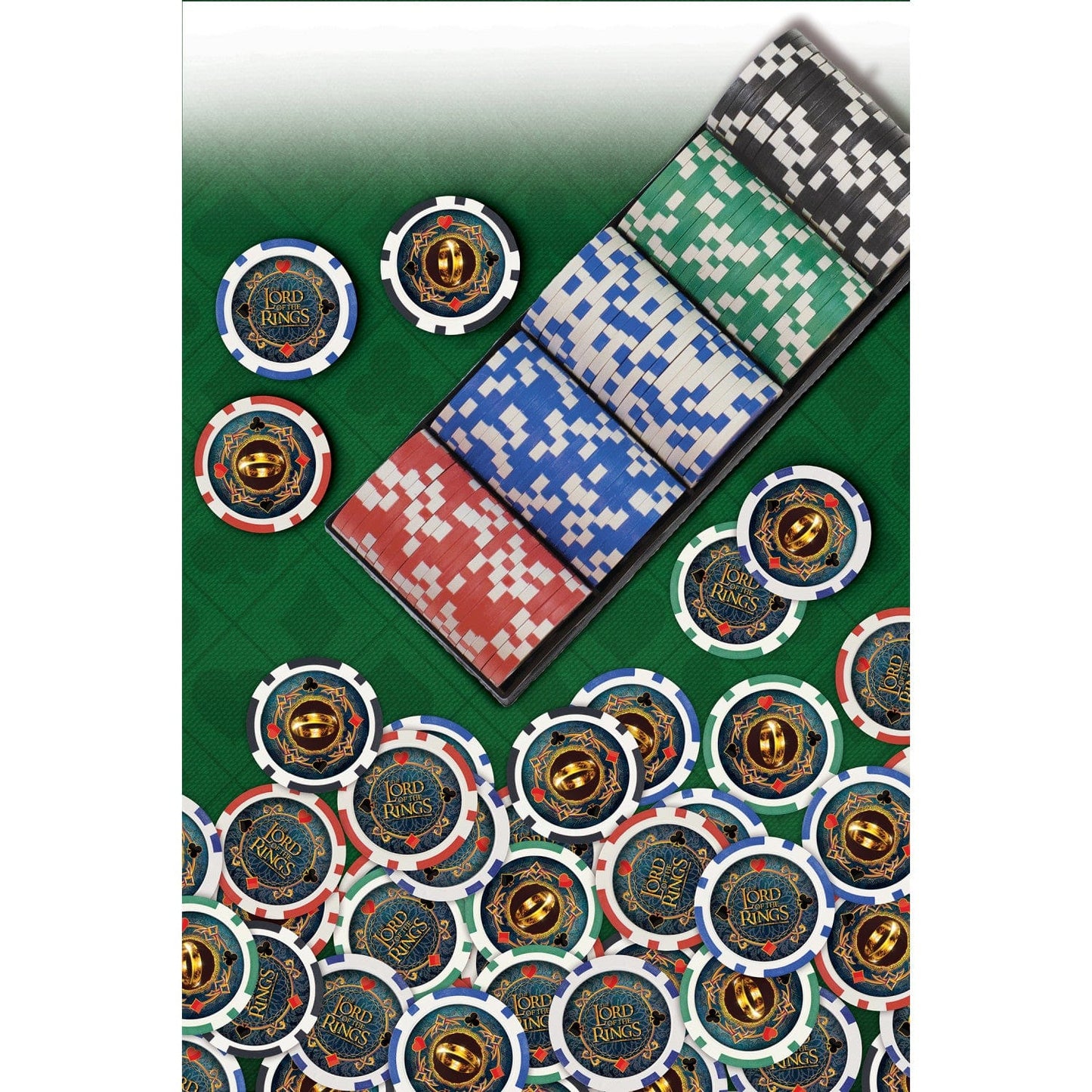 Lord of The Rings 100 Piece Poker Chips - Out of Play