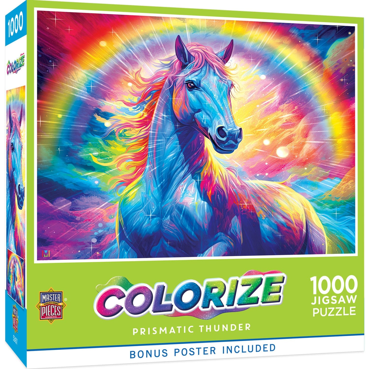 Colorize - Prismatic Thunder 1000 Piece Jigsaw Puzzle - Out of Play