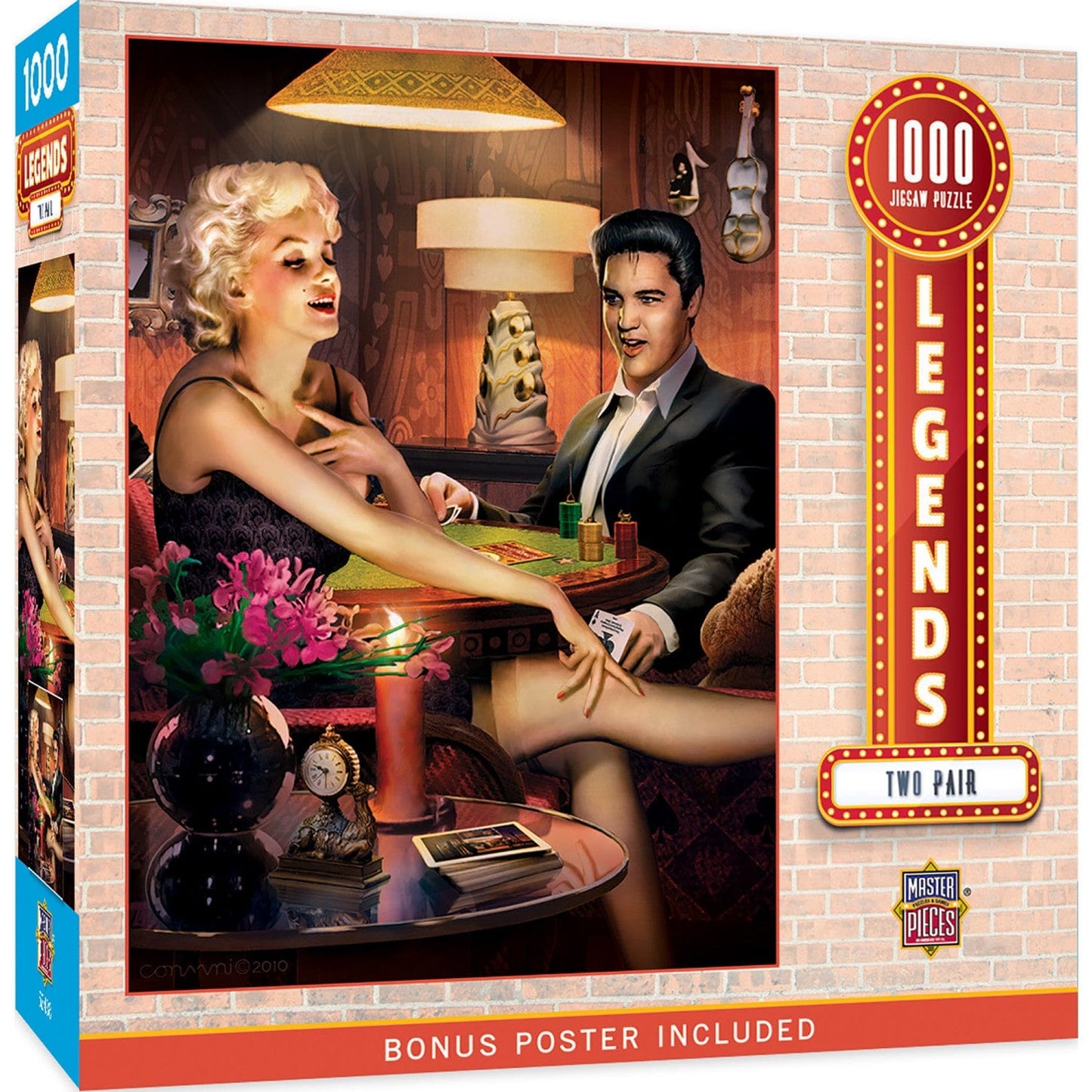 Legends - Two Pair 1000 Piece Jigsaw Puzzle - Out of Play