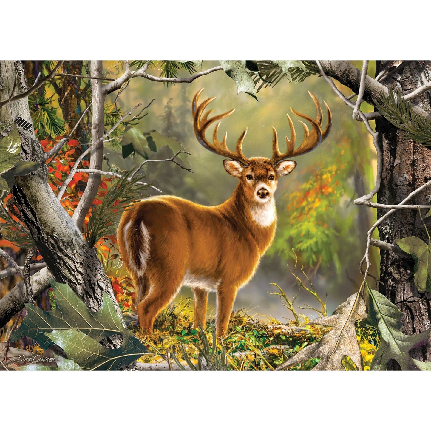 Realtree - Backcountry Buck 1000 Piece Jigsaw Puzzle - Out of Play