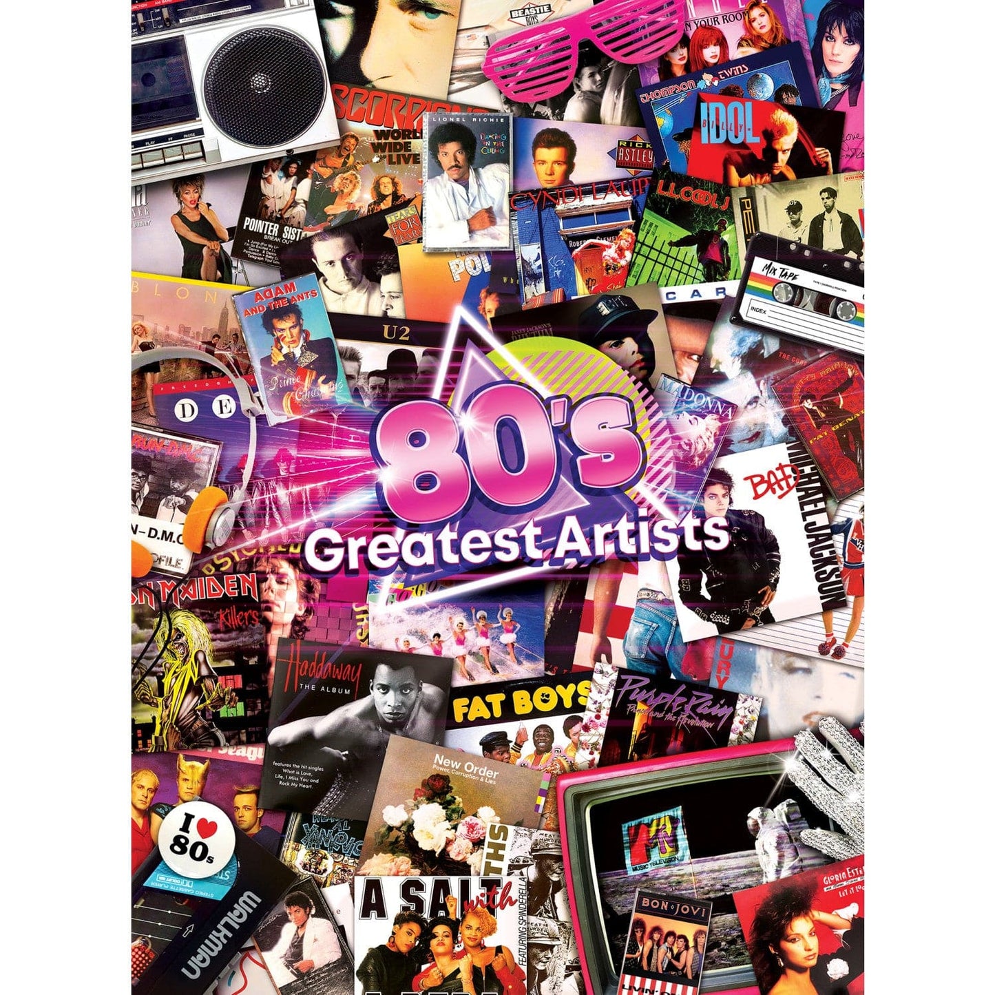 Decades - The 80's 500 Piece Jigsaw Puzzles 3 Pack - Out of Play