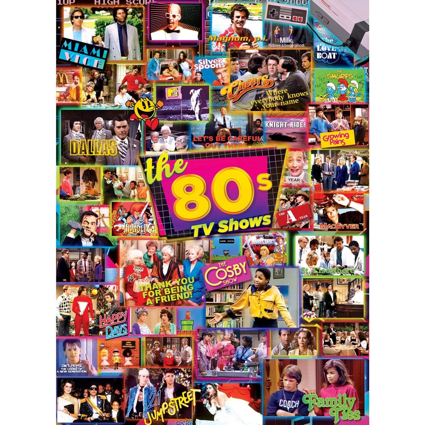 Decades - The 80's 500 Piece Jigsaw Puzzles 3 Pack - Out of Play
