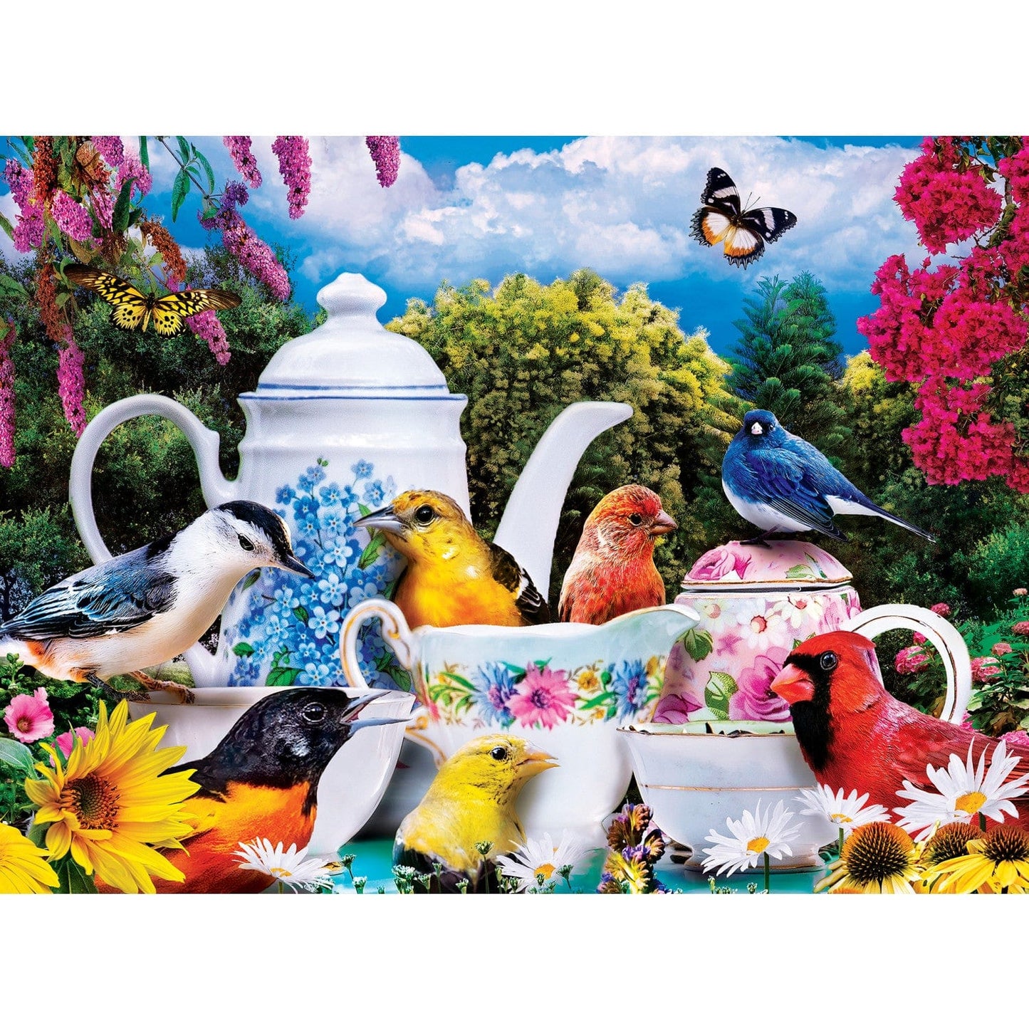 Wild & Whimsical - 500 Piece Jigsaw Puzzles 4 Pack - Out of Play