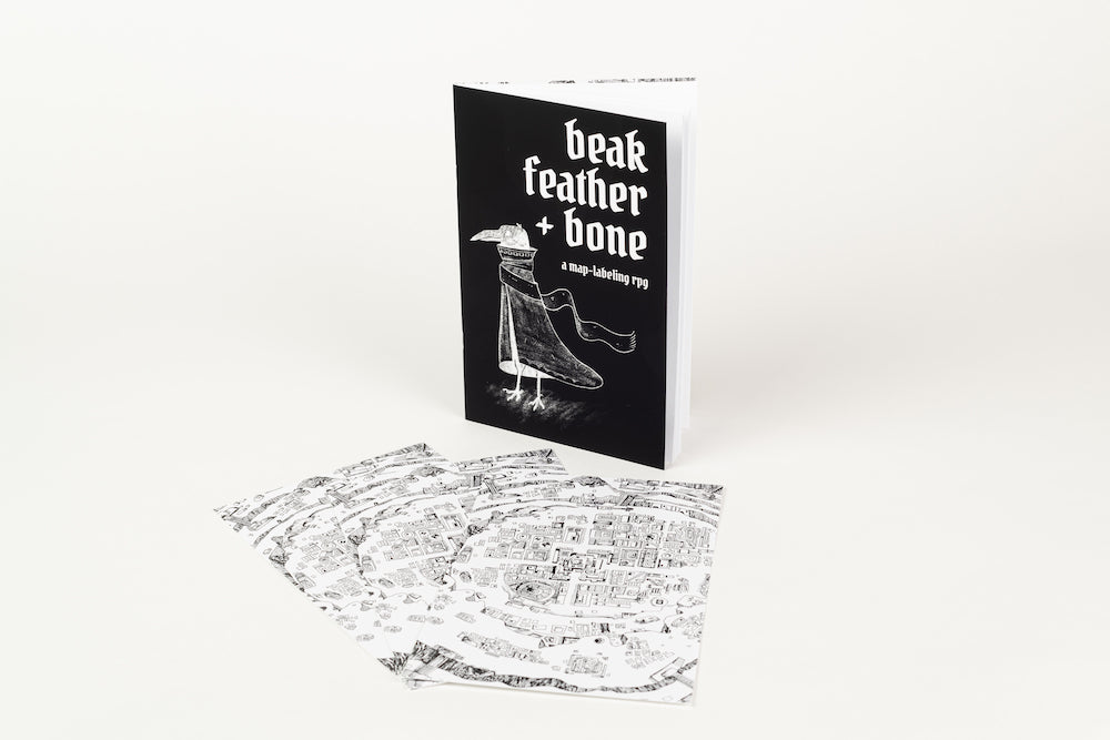 Beak, Feather, & Bone - Roleplaying Map-Labeling Game PunkOuter Games