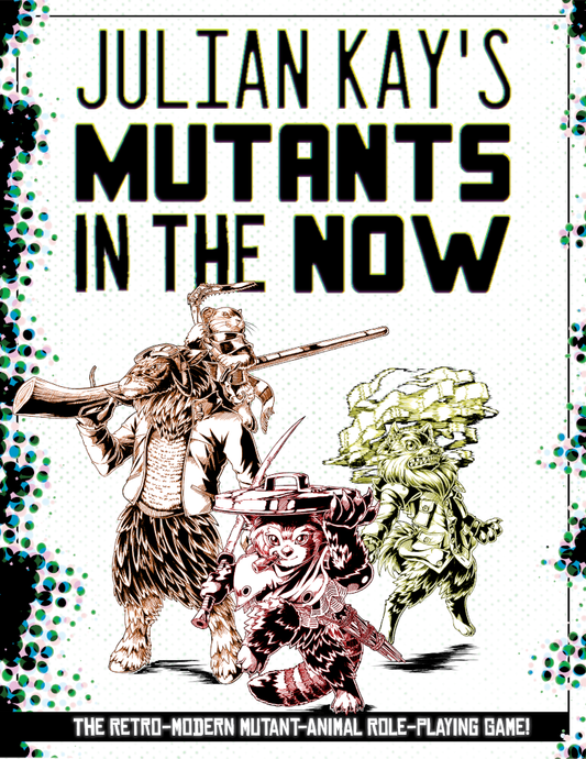 Mutants In The Now (Revised) - Roleplaying Card Game - Out of Play