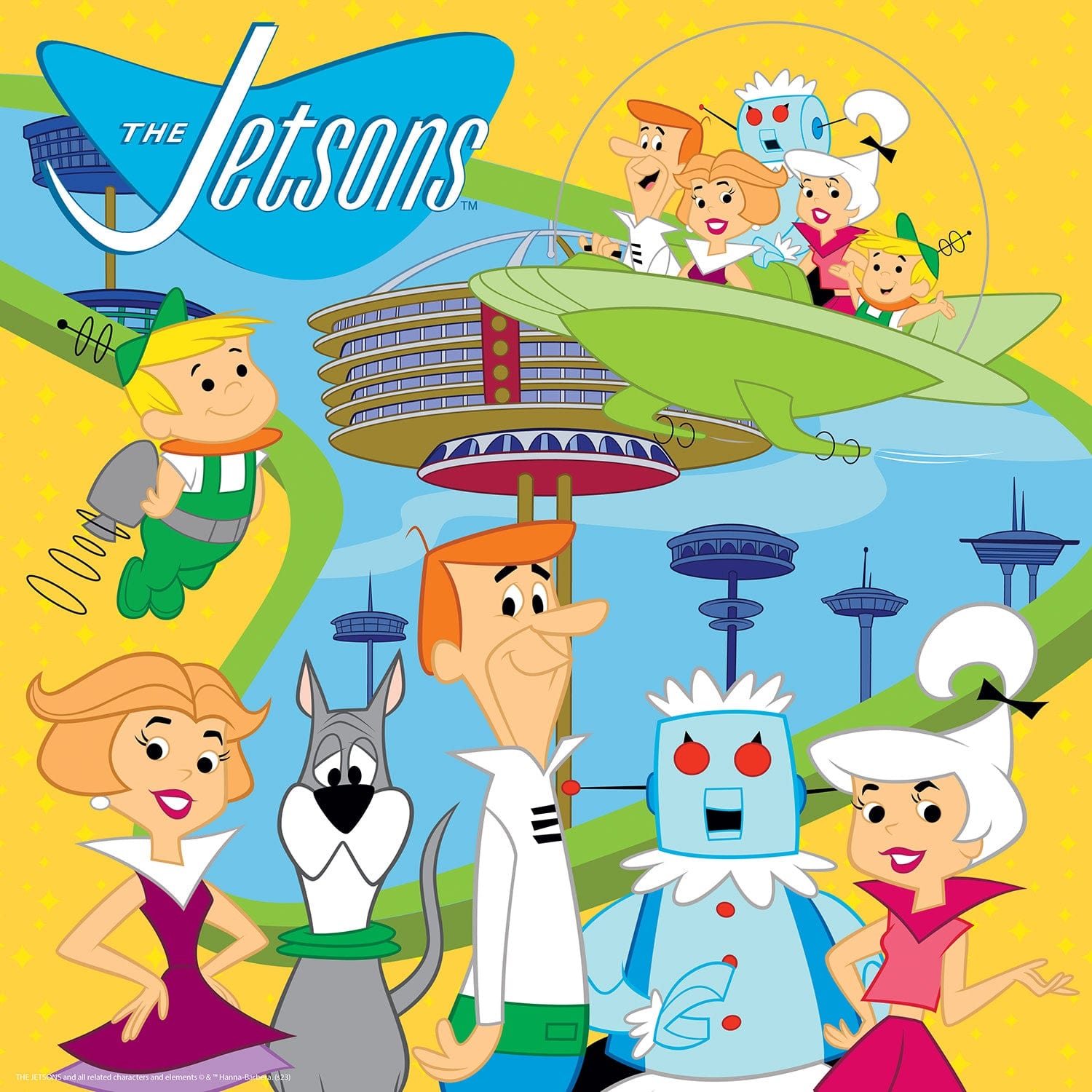 Hanna-Barbera - The Jetsons 500 Piece Jigsaw Puzzle - Out of Play
