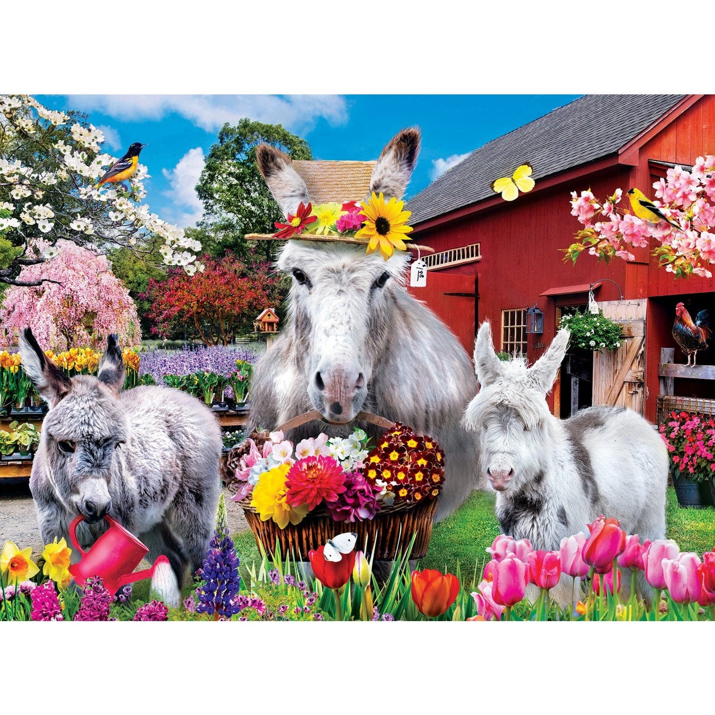 Wild & Whimsical - 500 Piece Jigsaw Puzzles 4 Pack - Out of Play