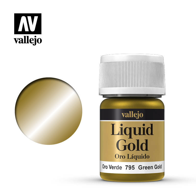 Vallejo - Liquid Gold Metallics - 35ml. - Out of Play