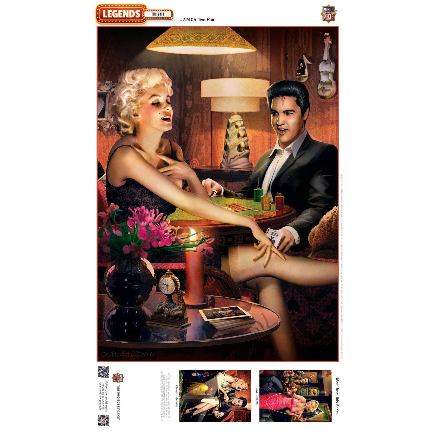 Legends - Two Pair 1000 Piece Jigsaw Puzzle - Out of Play
